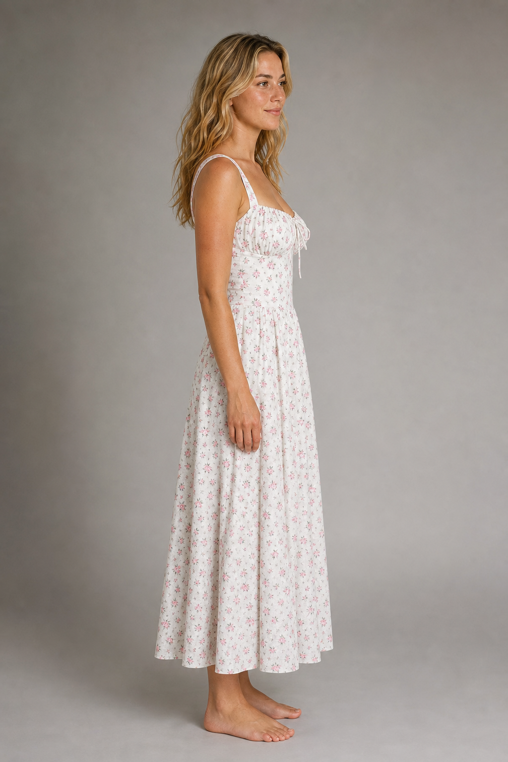 Isabella Corset Midi Dress | Women's Evening Dress