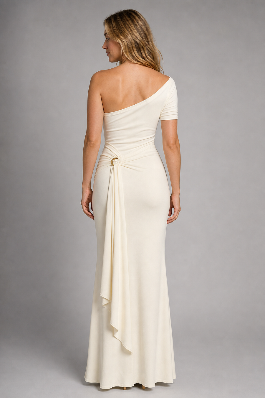 Taylor Wrap Maxi Dress | Women's One-Shoulder Party Dress
