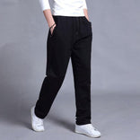 Joggers – Soft Cotton Drawstring – Relaxed Fit – Men's Casual Australia in Black