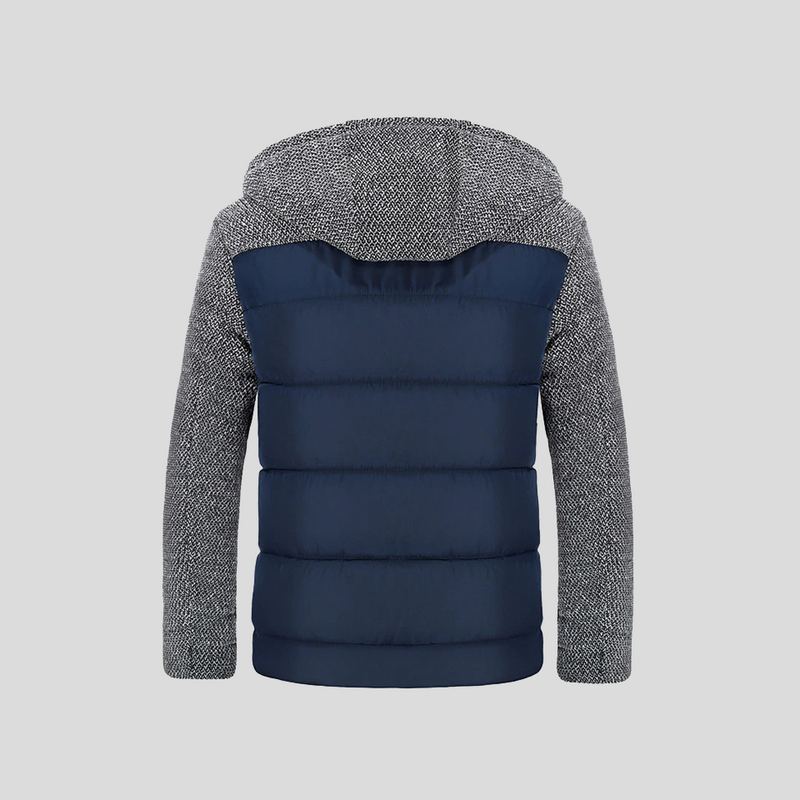 Down Jacket – Fleece-Lined Hooded – Relaxed Fit – Men's Winter Outerwear Australia