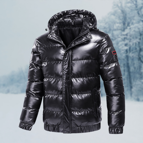 Puffer Jacket – Quilted Water-Repellent Shell – Relaxed Fit – Men's Winter Outerwear Australia