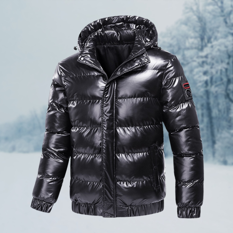 Puffer Jacket – Quilted Water-Repellent Shell – Relaxed Fit – Men's Winter Outerwear Australia