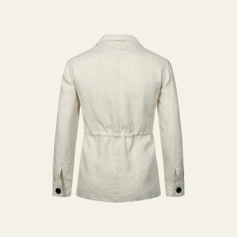 Field Jacket – Polyester Linen Blend – Regular Fit – Men's Heritage Outerwear Australia