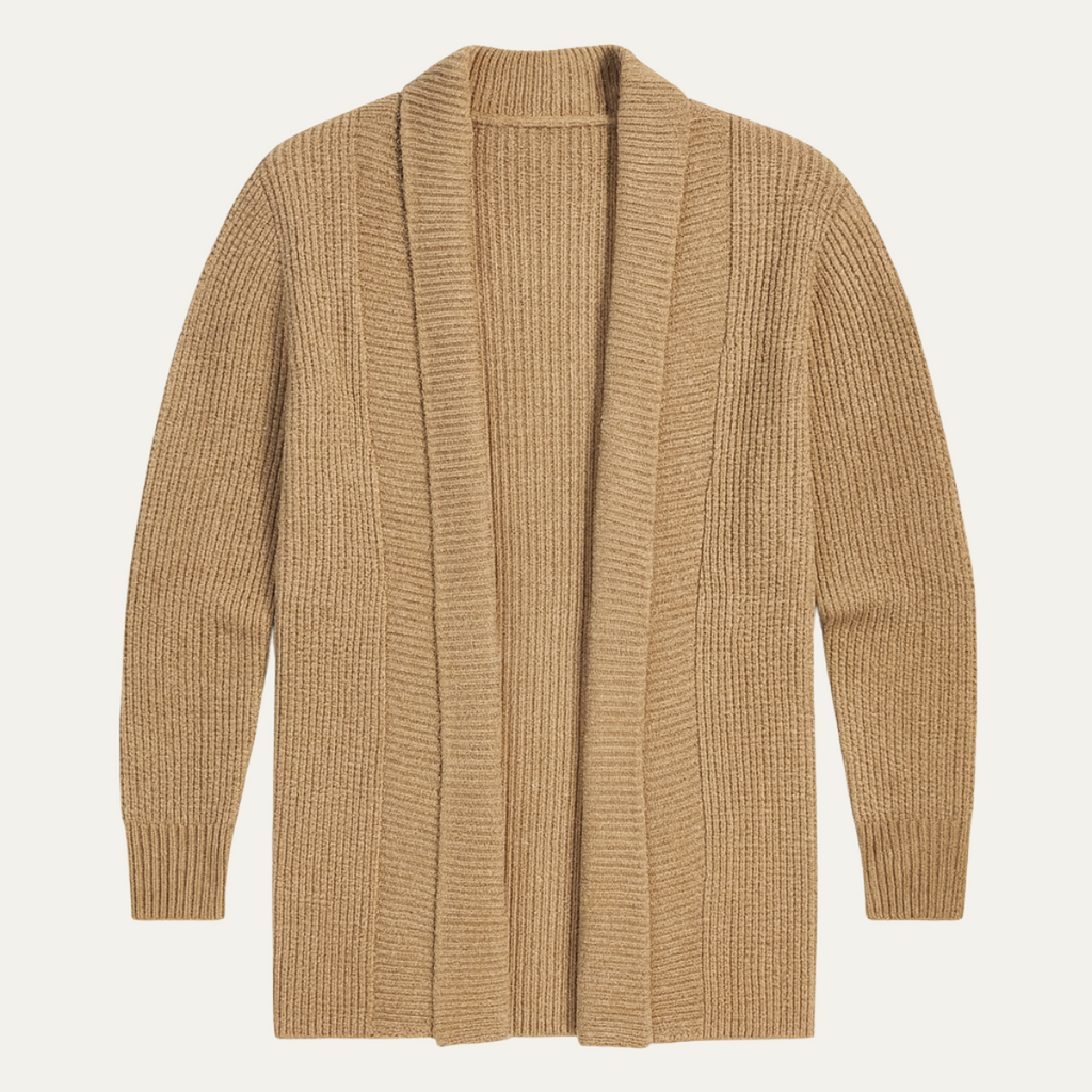The Sherborne Men's Knitted Open Front Lightweight Cardigan