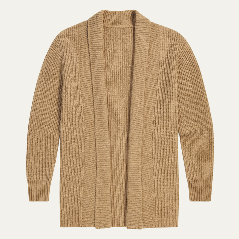 The Sherborne Men's Knitted Open Front Lightweight Cardigan