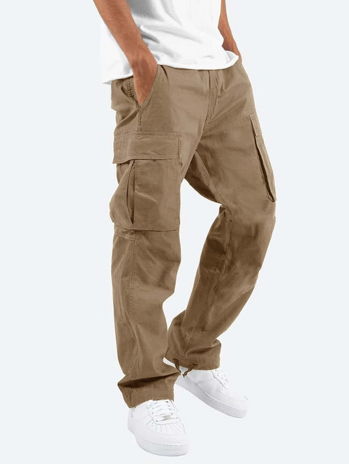 Cargo Pants – Functional Multi-Pocket – Relaxed Fit – Men's Casual Australia
