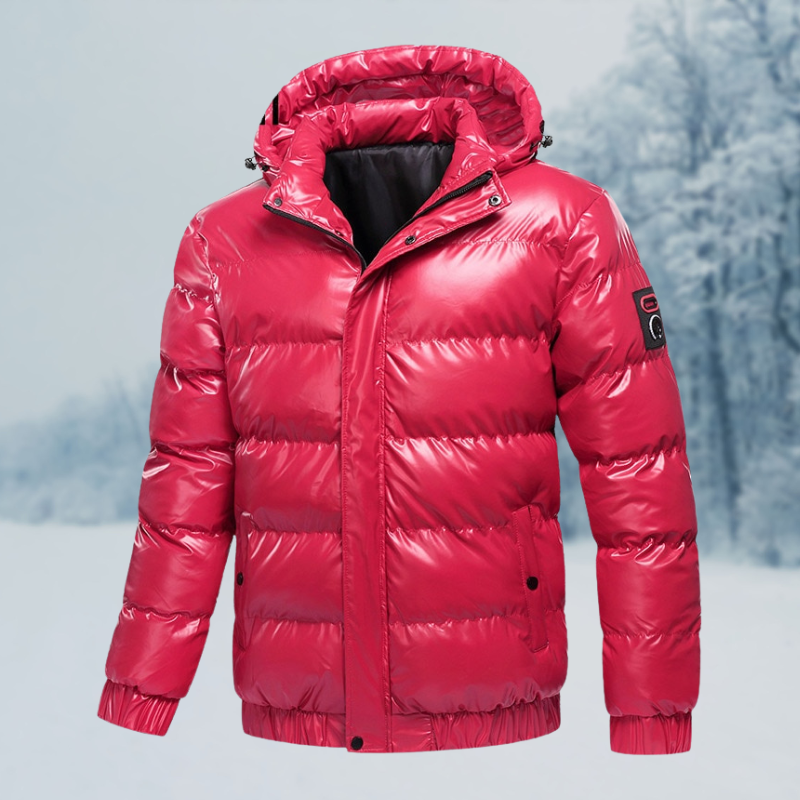 Puffer Jacket – Quilted Water-Repellent Shell – Relaxed Fit – Men's Winter Outerwear Australia