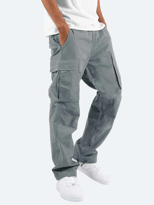 Cargo Pants – Functional Multi-Pocket – Relaxed Fit – Men's Casual Australia