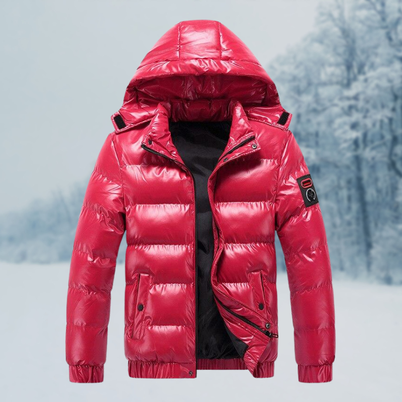 Puffer Jacket – Quilted Water-Repellent Shell – Relaxed Fit – Men's Winter Outerwear Australia
