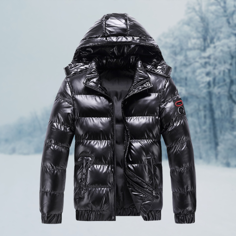 Puffer Jacket – Quilted Water-Repellent Shell – Relaxed Fit – Men's Winter Outerwear Australia