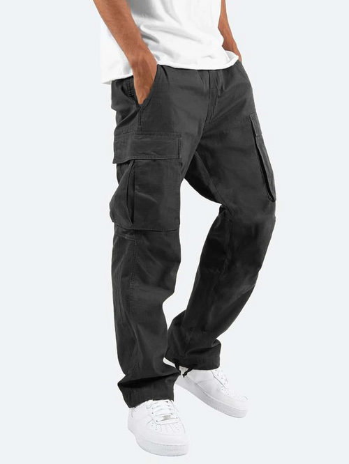 Cargo Pants – Functional Multi-Pocket – Relaxed Fit – Men's Casual Australia