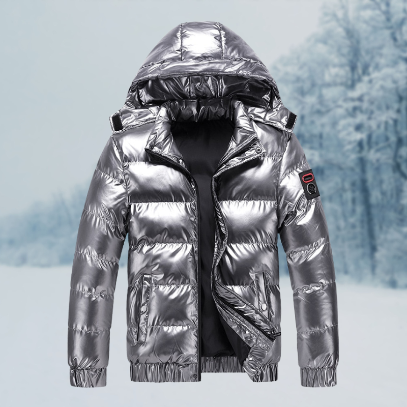 Puffer Jacket – Quilted Water-Repellent Shell – Relaxed Fit – Men's Winter Outerwear Australia