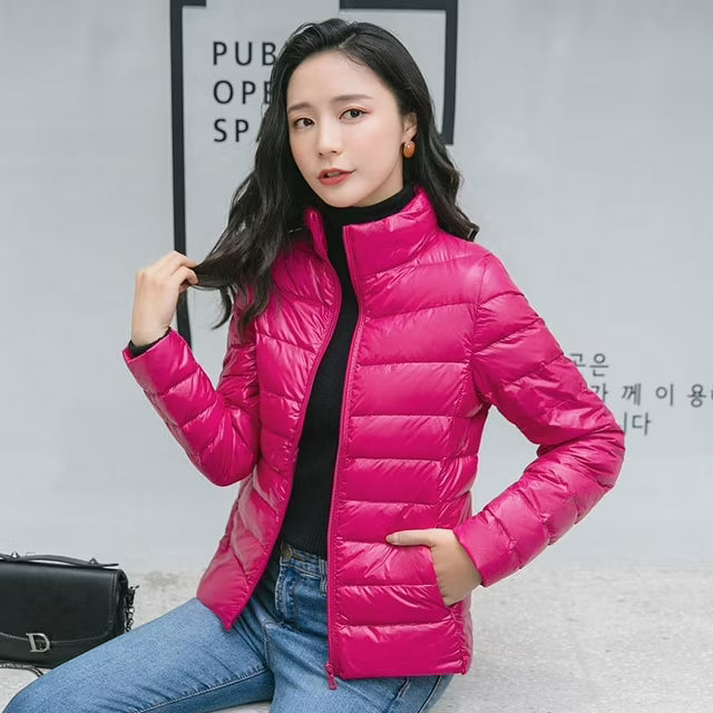 Women's Quilted Jacket – Lightweight Water-Repellent – Winter Australia