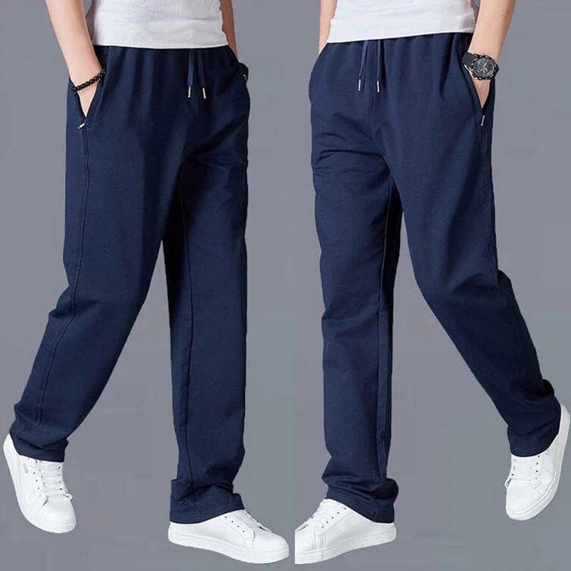 Joggers – Soft Cotton Drawstring – Relaxed Fit – Men's Casual Australia