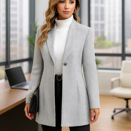 Women's Blazer – Structured Tailored Fit – Office Smart Casual Australia