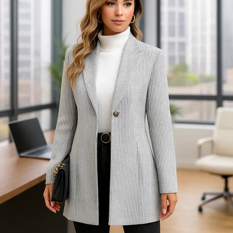 Women's Blazer – Structured Tailored Fit – Office Smart Casual Australia