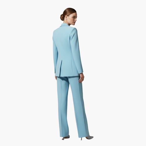 Women's Suit Set – Tailored Single-Button Blazer & Trousers – Office Australia