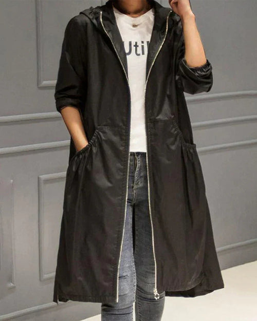 Women's Long Jacket – Sleek Modern Warm – Winter Casual Australia