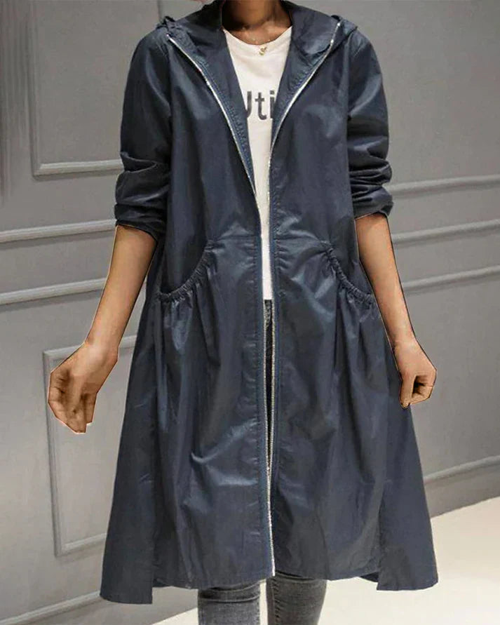 Women's Long Jacket – Sleek Modern Warm – Winter Casual Australia