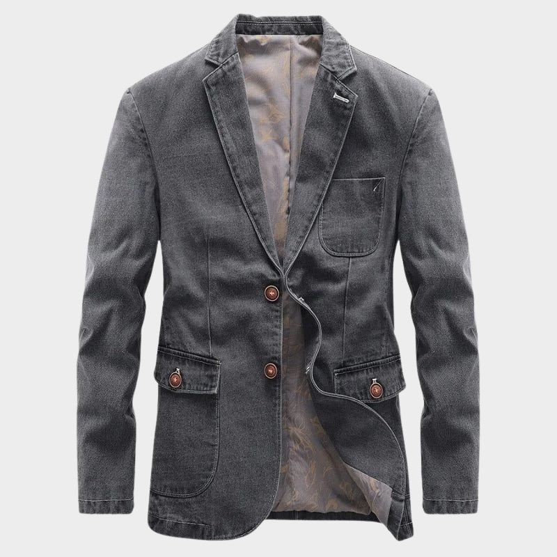 Cotton Blazer – Lightweight Tailored – Men's Smart Casual Jacket Australia