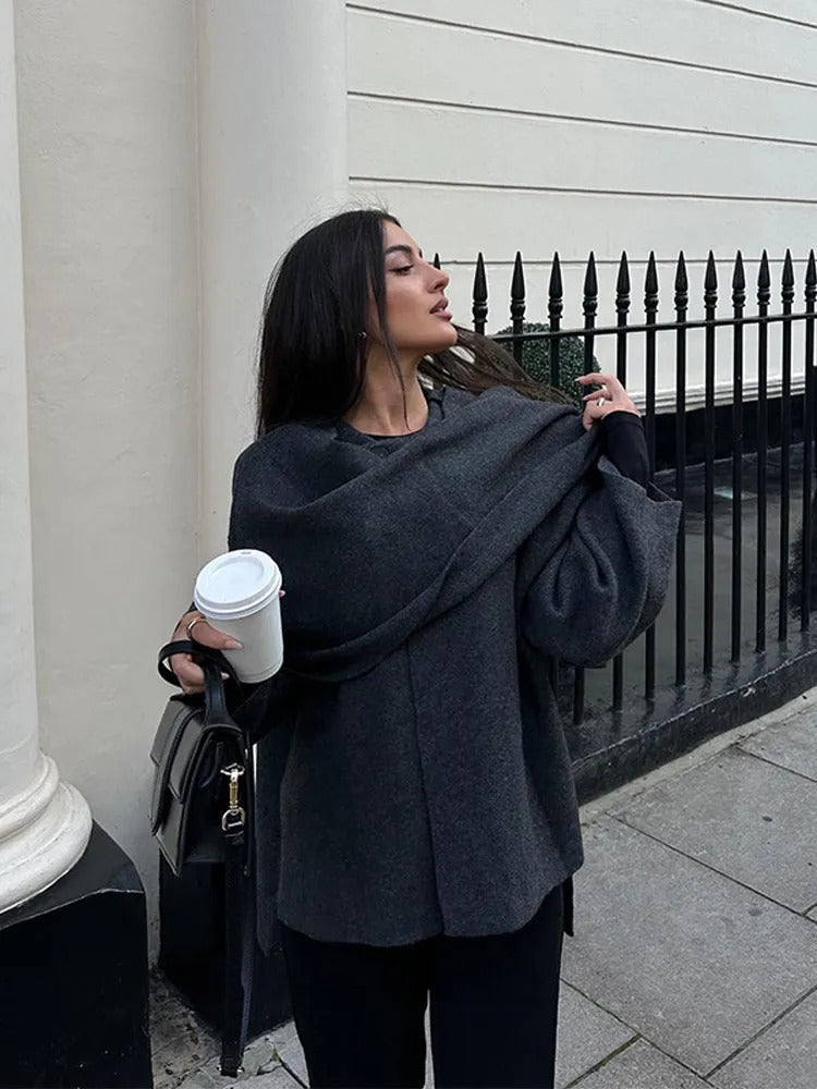 Velmira | Elegant Women’s Cape Coat