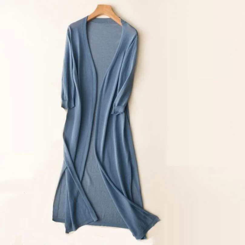 Althea | Long Knitted Women’s Cardigan