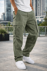Cargo Pants – Durable Tapered Fit – Men's Urban Casual Australia in Black