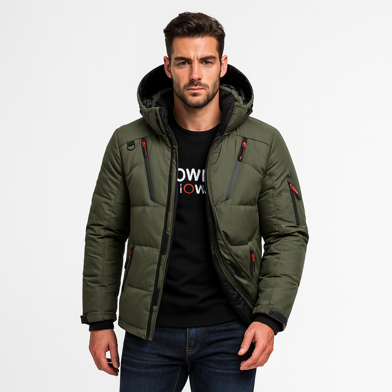 Parka Jacket – Waterproof Windproof Fleece-Lined – Regular Fit – Men's Winter Outerwear Australia