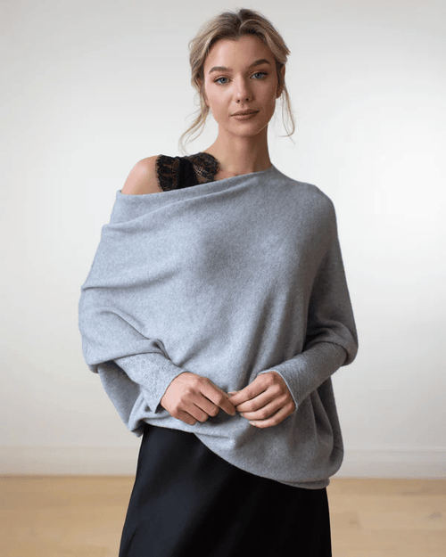 Seraphina | Off Shoulder Knit Sweater