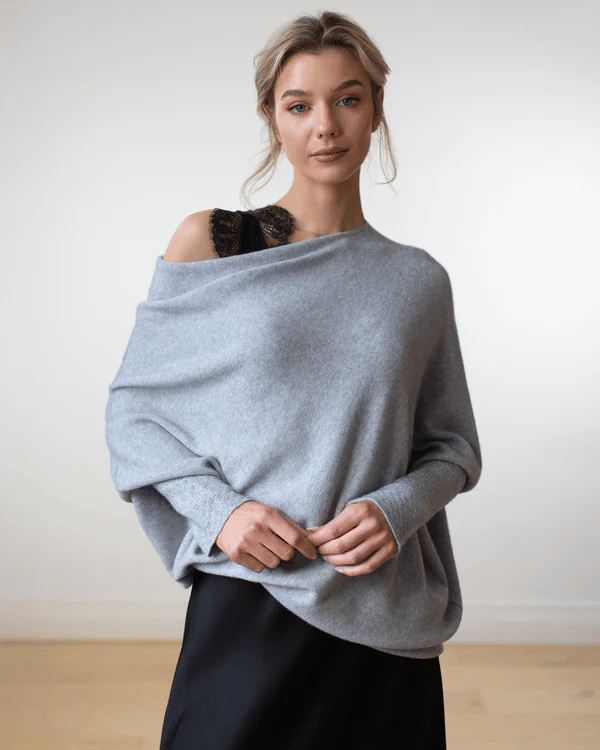 Seraphina | Off Shoulder Knit Sweater