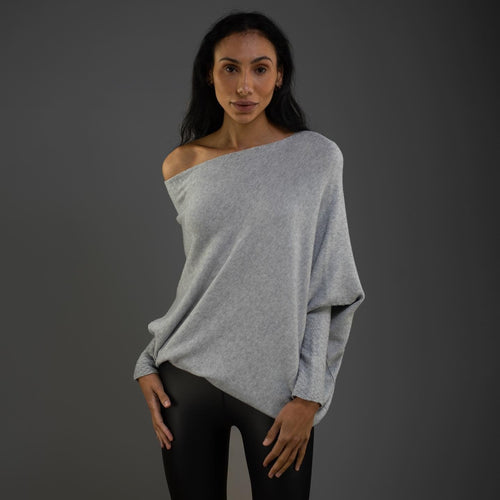 Seraphina | Off Shoulder Knit Sweater