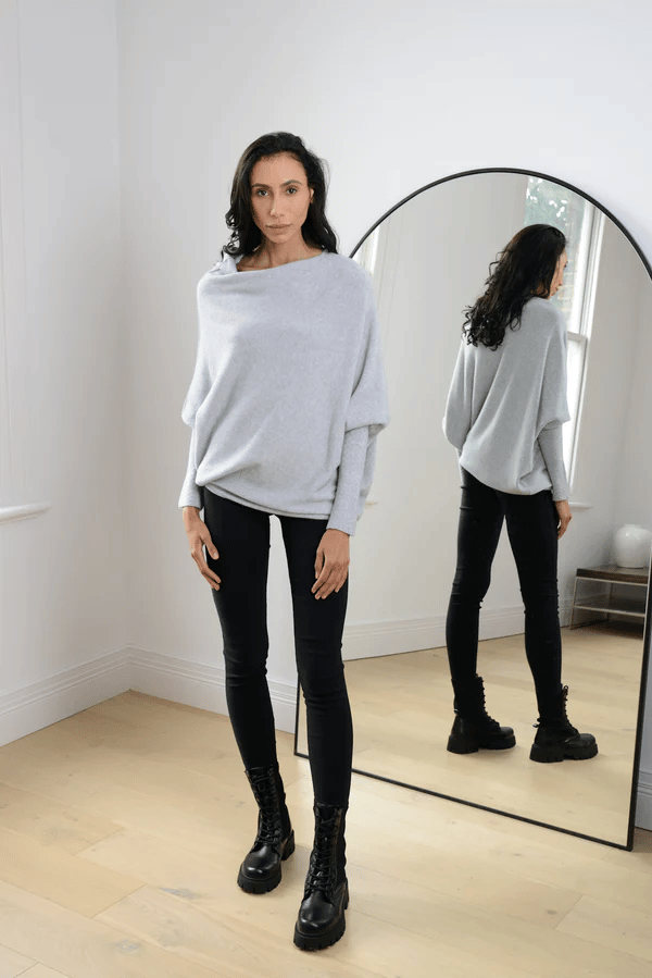 Seraphina | Off Shoulder Knit Sweater