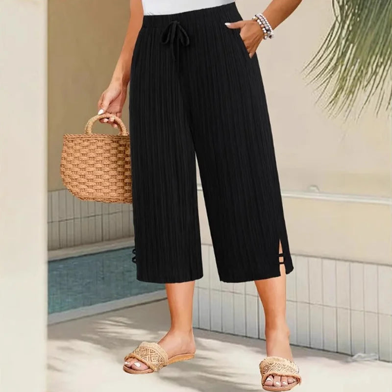 Isla | Elegant And Relaxed Pleated Trousers