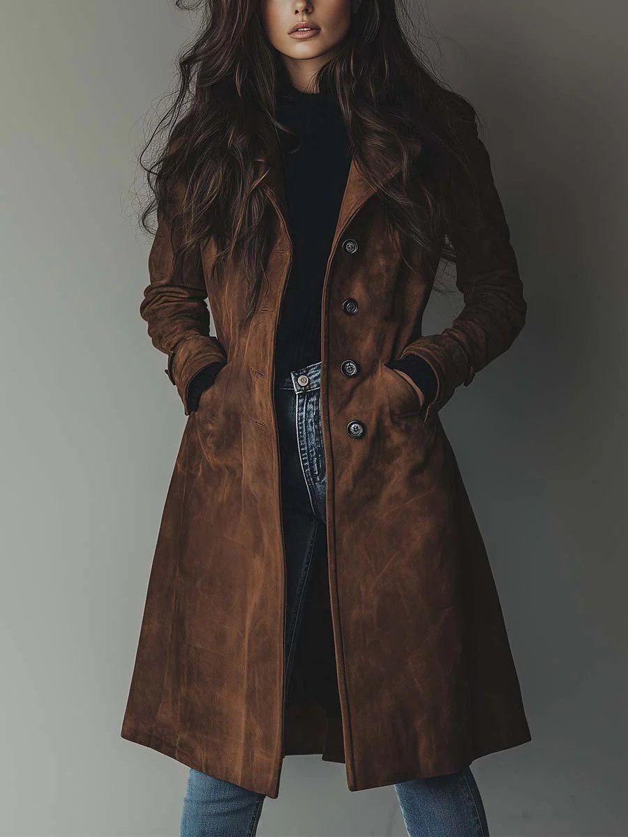 Victoria | Double-Breasted Trench Coat