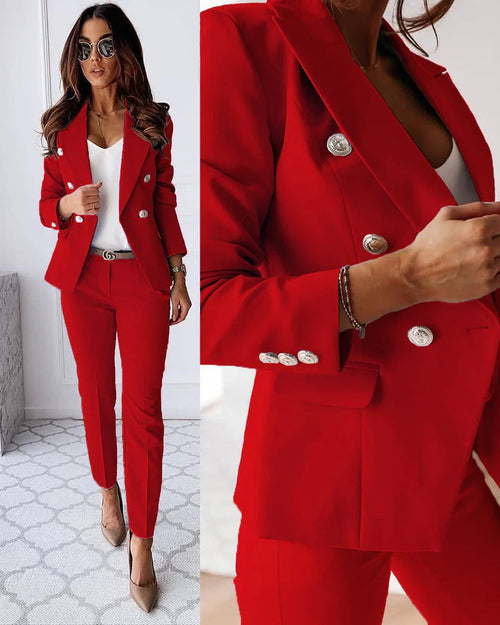 Women's Blazer & Trouser Set – Tailored Structured – Office Australia