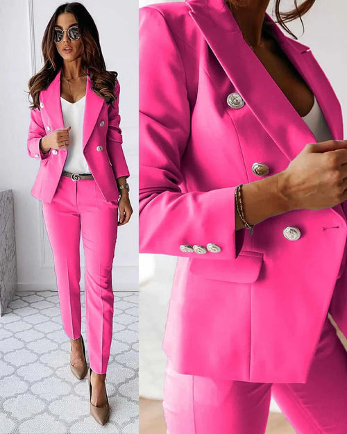 Women's Blazer & Trouser Set – Tailored Structured – Office Australia