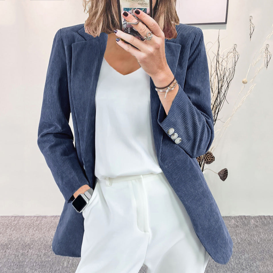 Charlotte | Women’s Corduroy Blazer