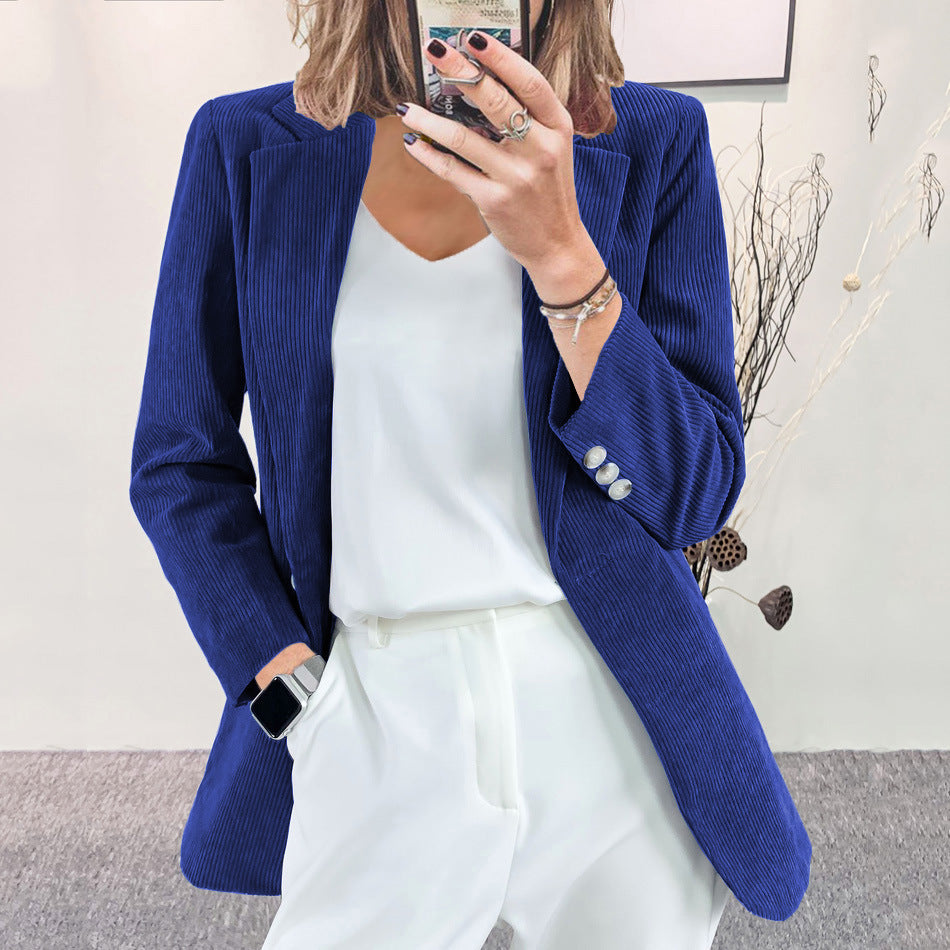 Charlotte | Women’s Corduroy Blazer