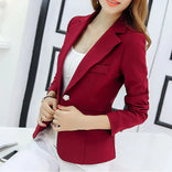 Women's Everyday Blazer – Relaxed Comfortable Fit – Smart Casual Australia in Red