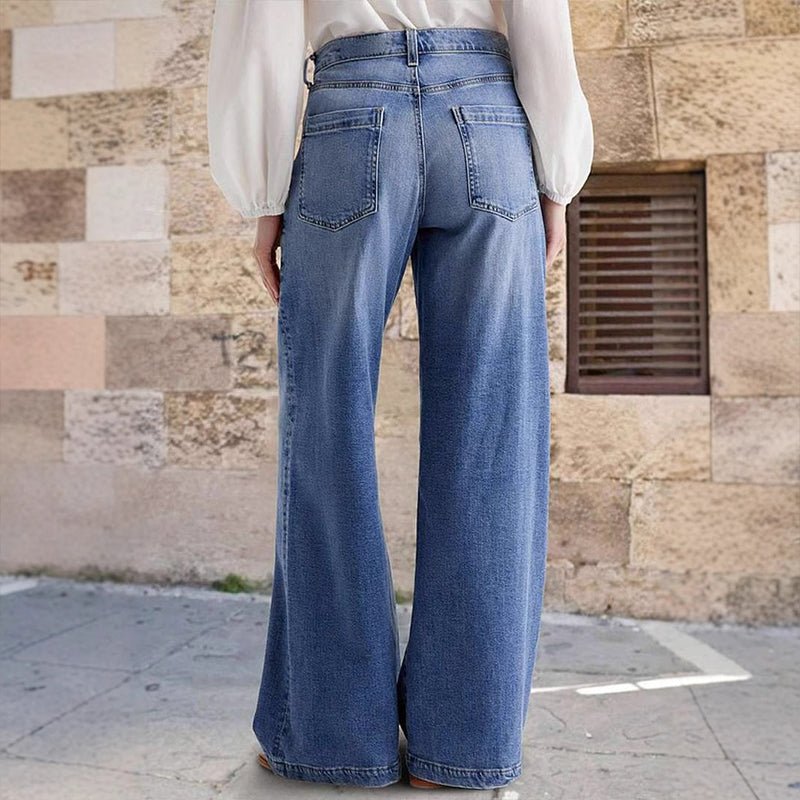 Scarlett | High-Waisted Wide-Leg Jeans