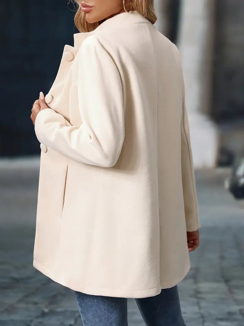Charlotte | Elegant Wool Blend Winter Coat