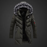 Winter Coat – Tailored Insulated – Regular Fit – Men's Winter Outerwear Australia in Green
