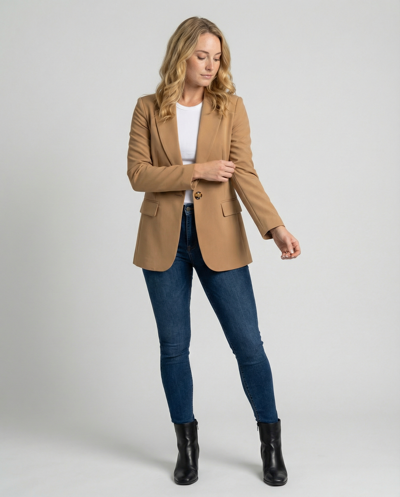 Women's Blazer – Tailored Structured – Smart Casual Work Wear Australia