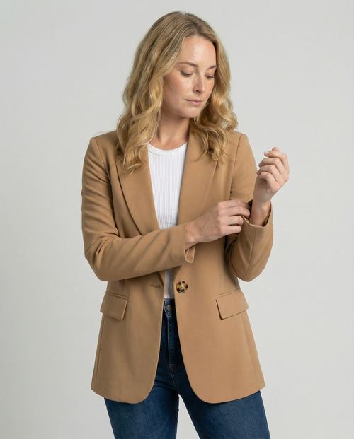 Women's Blazer – Tailored Structured – Smart Casual Work Wear Australia