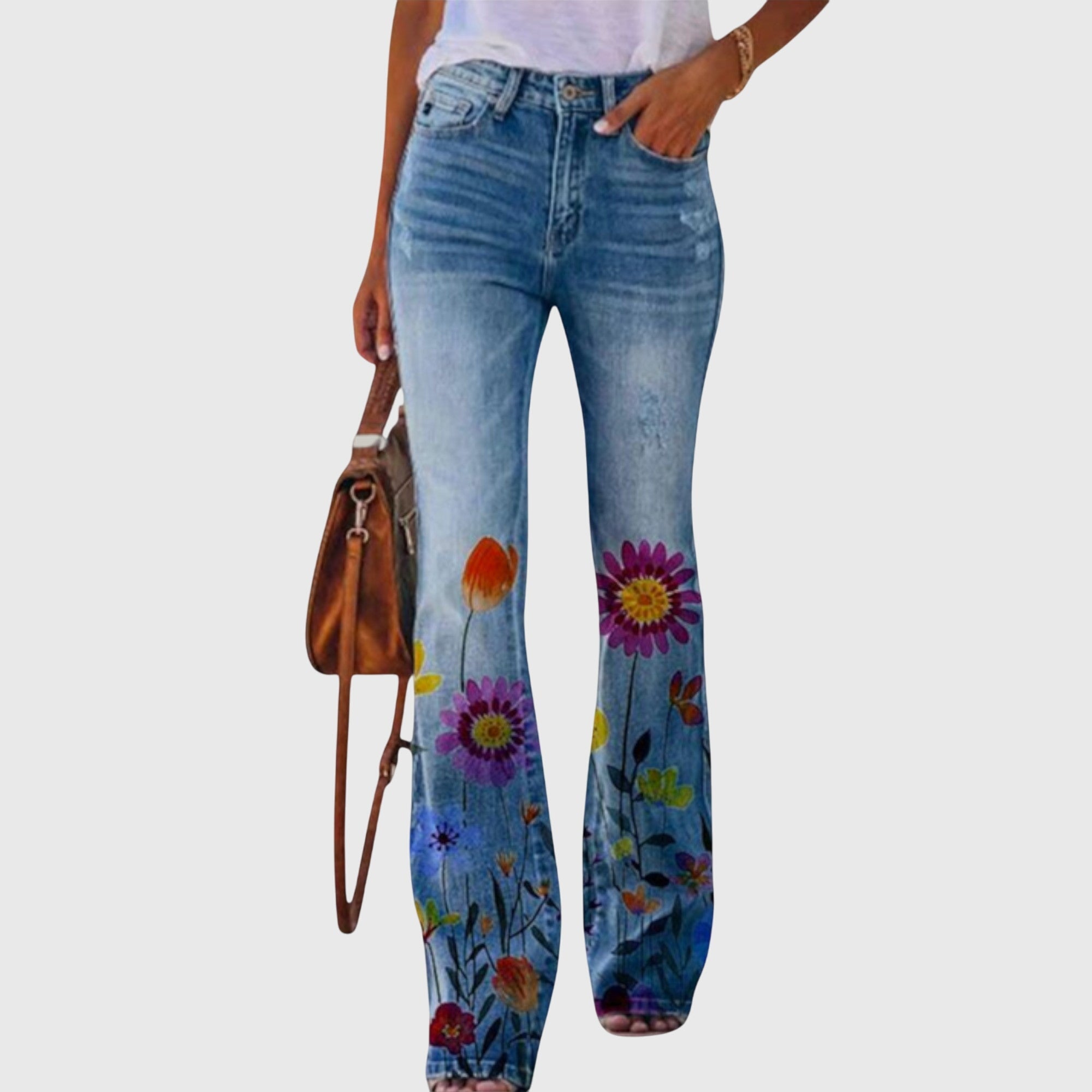 Rosalie | Floral Wide-Leg Women’s Pants