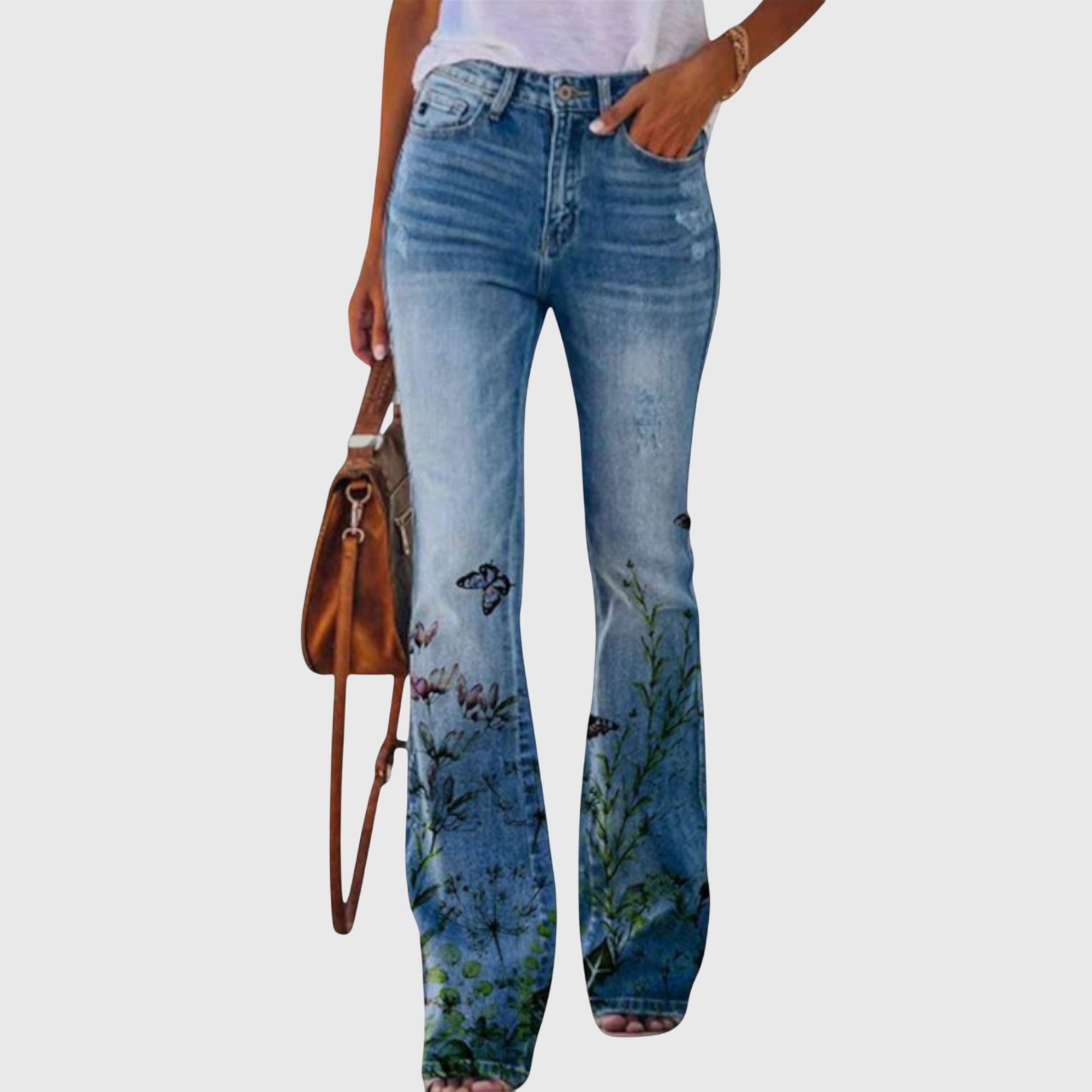 Rosalie | Floral Wide-Leg Women’s Pants