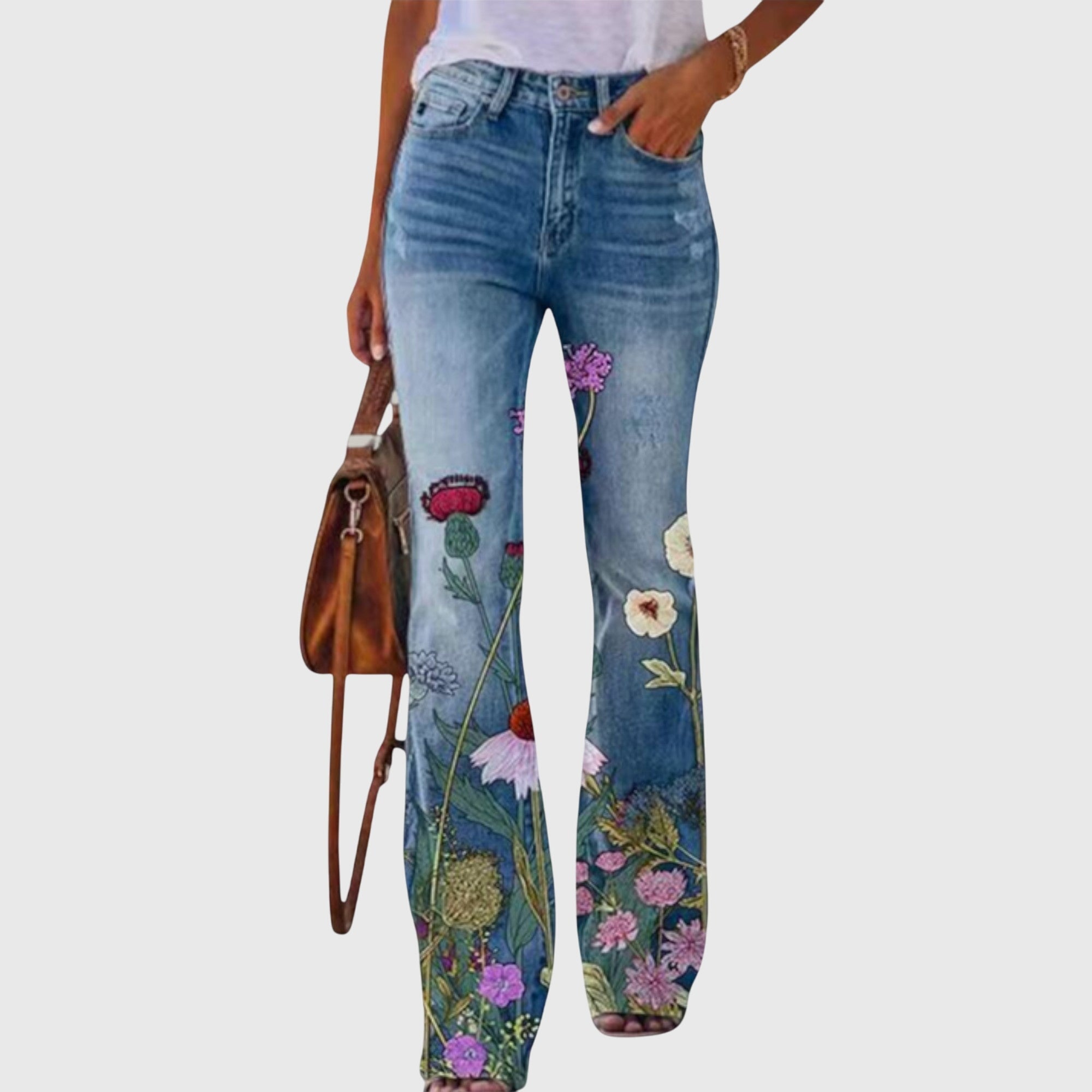 Rosalie | Floral Wide-Leg Women’s Pants