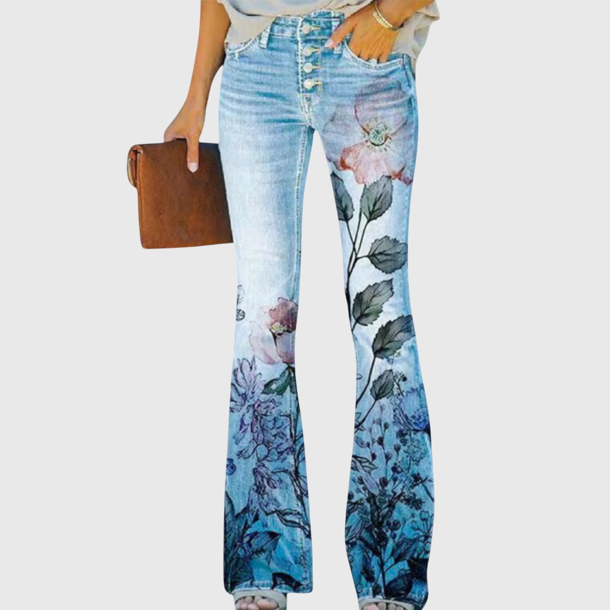 Rosalie | Floral Wide-Leg Women’s Pants