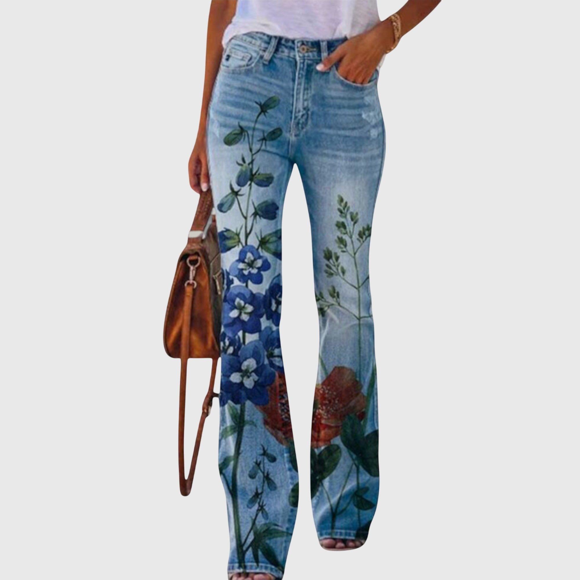 Rosalie | Floral Wide-Leg Women’s Pants
