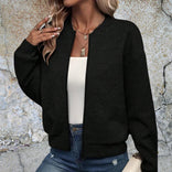 Women's Cardigan – Soft Cozy Relaxed Fit – Autumn Winter Layering Australia in Black